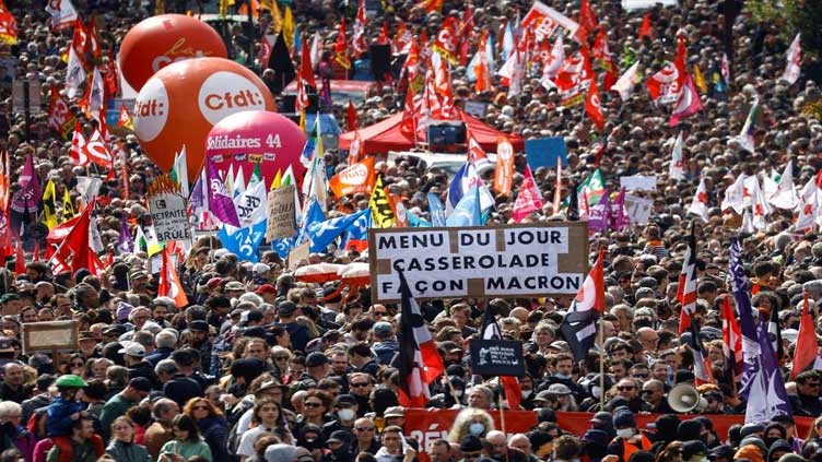 French unions plan June 6 protests against Macron and his pension law