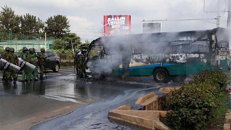 Kenyan police fire tear gas as anti-government protests resume