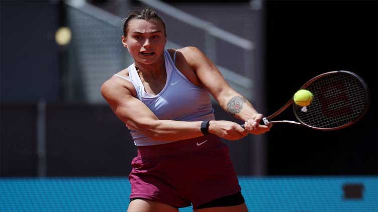 Sabalenka moves into Madrid semis, Medvedev and Zverev ousted