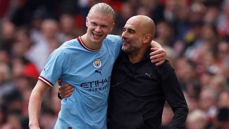 More to come from record-breaking Haaland, says Guardiola