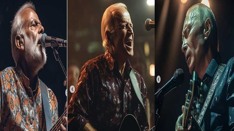 From politics to rock: AI artist turns world leaders into music icons