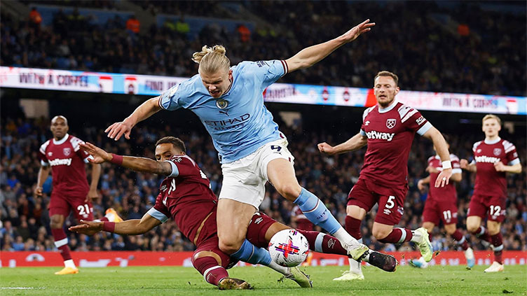 Haaland breaks Premier League record as Man City reclaim top spot