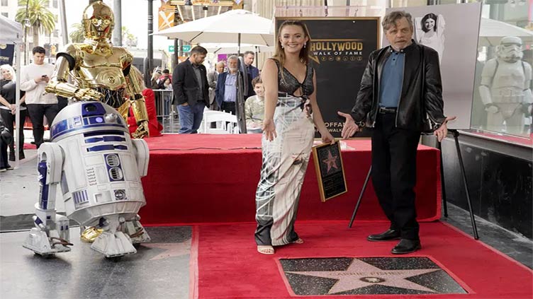 Carrie Fisher gets her Walk of Fame star, on May the Fourth