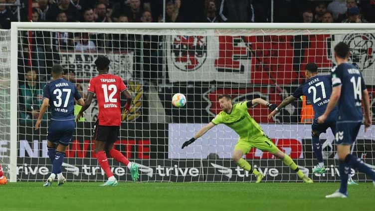 Selke double helps Cologne end Leverkusen's 14-game unbeaten run