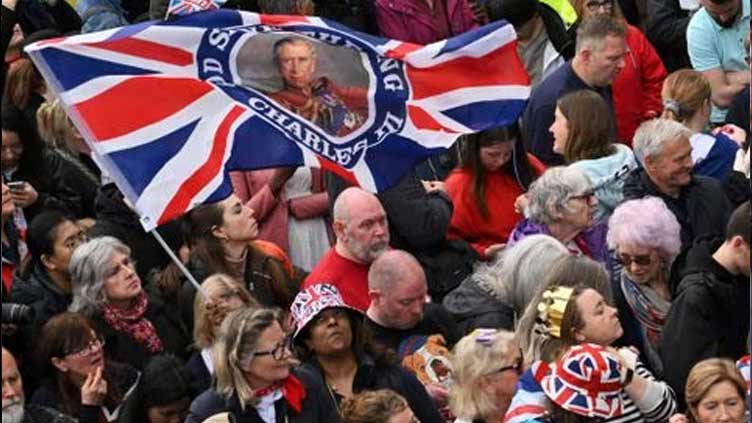 Crowds gather in London for moment in history as King Charles is crowned