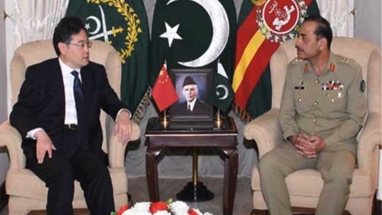 COAS, Chinese FM discuss CPEC, defence, strategic ties