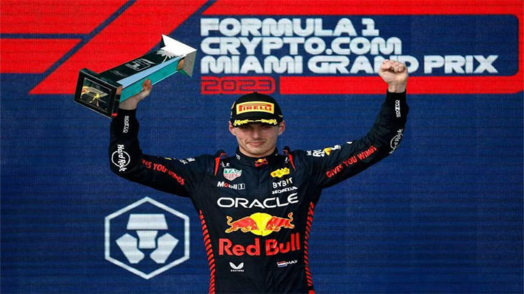 Verstappen wins in Miami from ninth on the grid