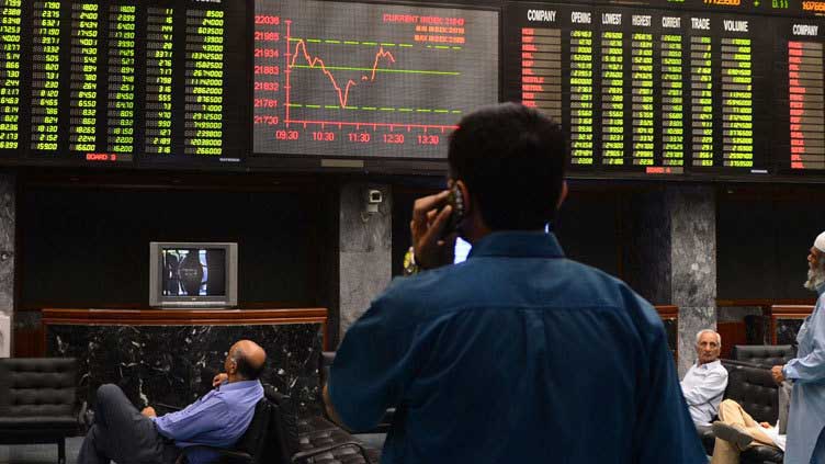 Stocks lose over 450 points following Imran Khan's arrest 