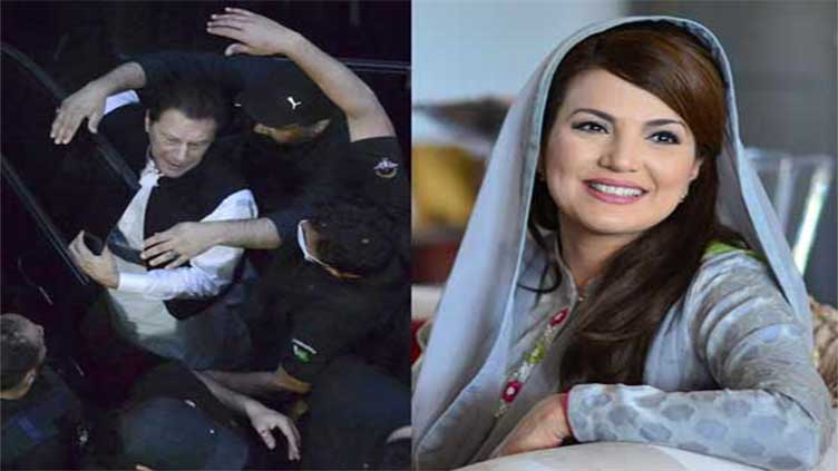 Reham Khan hardly considers Imran's arrest worth a comment