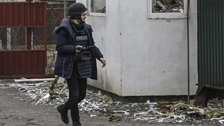 French journalist killed by rocket fire in eastern Ukraine