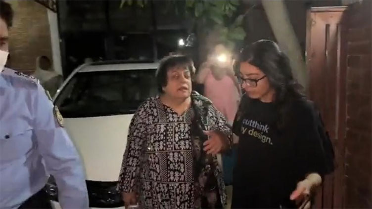 Yasmin Rashid, Shireen Mazari arrested as police crackdown on PTI leaders continues