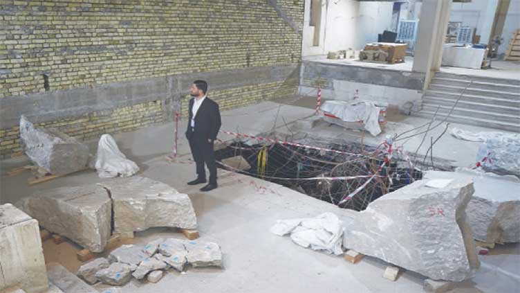 Iraqi museum damaged by IS works towards reopening