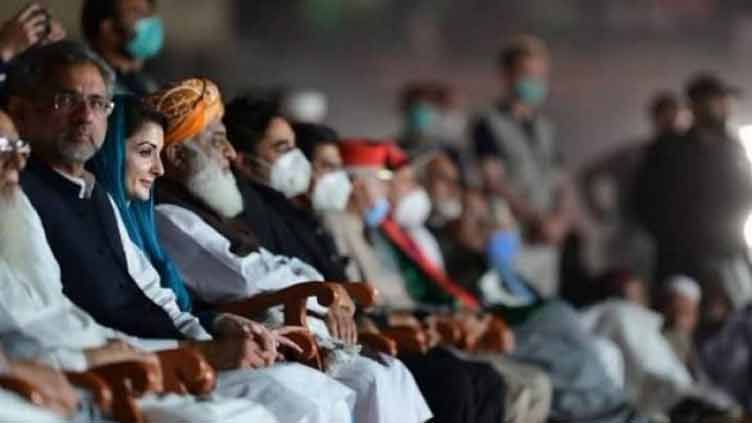 Fazl says PDM to continue sit-in outside SC till CJP Bandial resigns