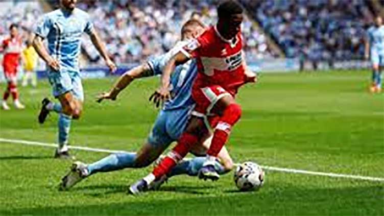 Coventry and Middlesbrough draw 0-0 in playoff first leg