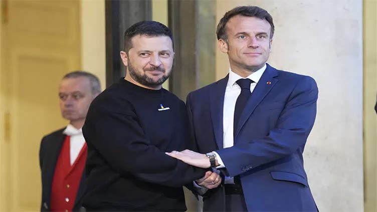 France pledges more military aid as Zelenskyy makes surprise Paris visit to meet Macron