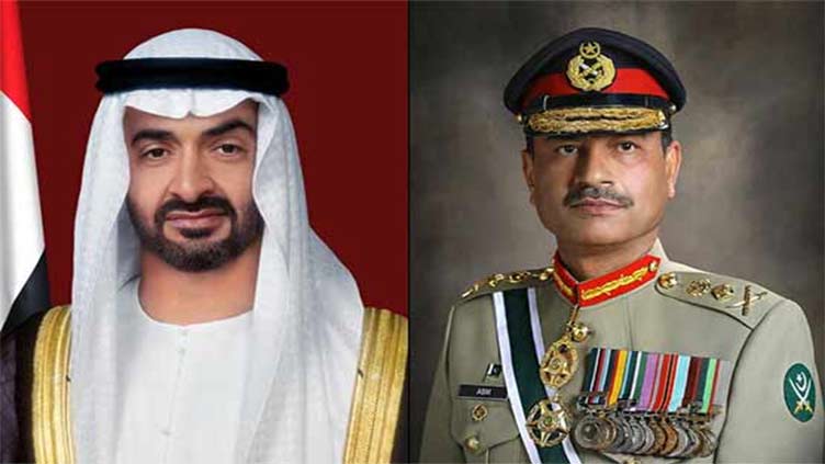 Army chief, UAE president discuss defence ties 
