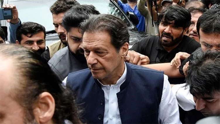 Imran's plea against arrests in cases after May 9 referred to LHC's larger bench