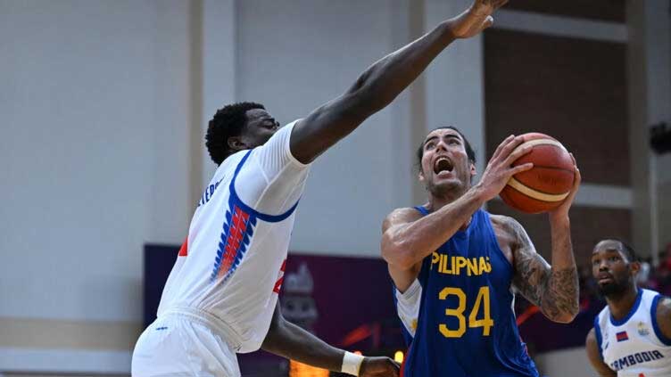 Philippines down Cambodia in grudge final to reclaim basketball gold