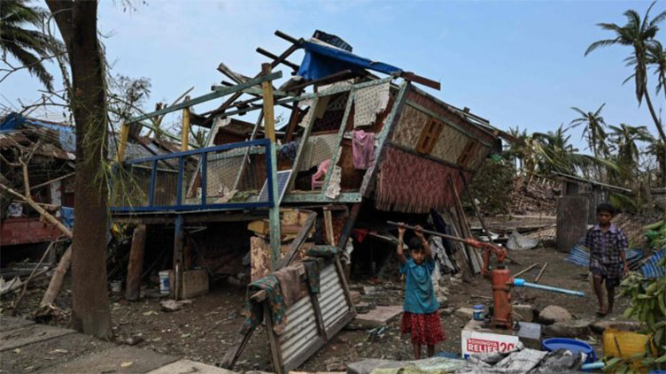 Hundreds feared dead after cyclone hits western Myanmar