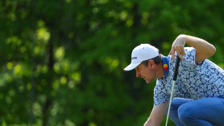Rose charges into contention at PGA Championship