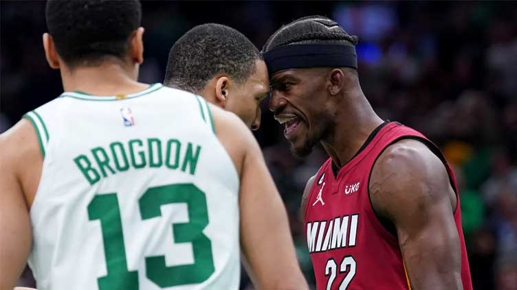 Jimmy Butler again guides Heat past Celtics for 2-0 edge