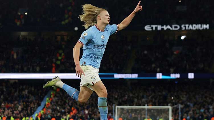 Brilliant Haaland big reason for City's third straight Premier League title