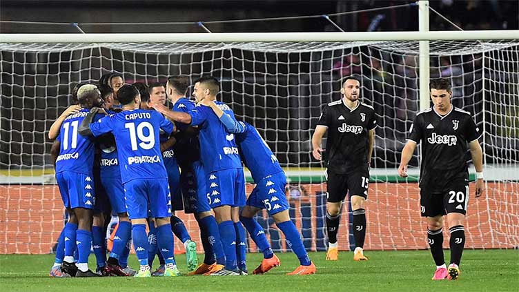 Juventus slump to 4-1 defeat at Empoli after points deduction