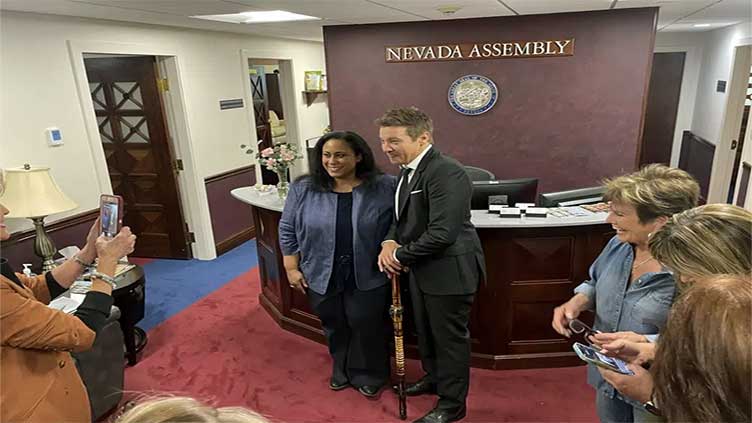 Actor Jeremy Renner wants tax credits for film projects in northern Nevada, but he may have to wait