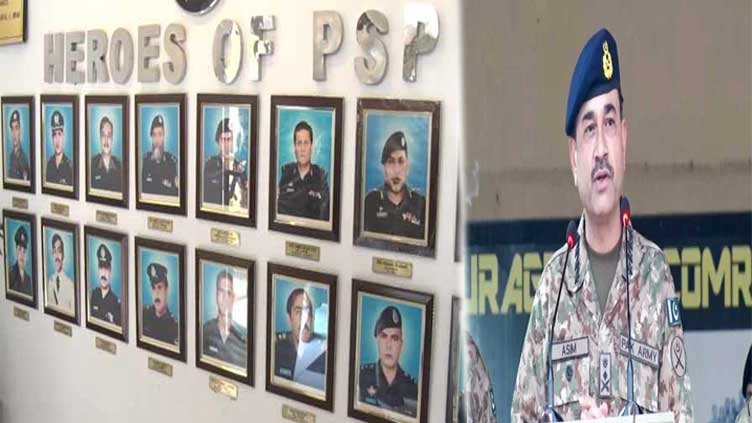 Grateful salute: COAS presents Rs25 million to families of ICT police martyrs