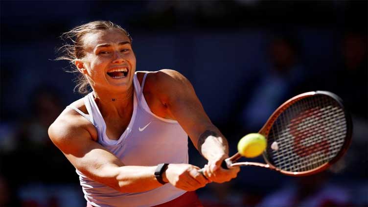 Sabalenka ignores Ukrainian 'hate' with eyes on number one at Roland Garros
