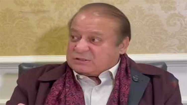 Nawaz vows to protect national interests, slams PTI for 9/5 violence