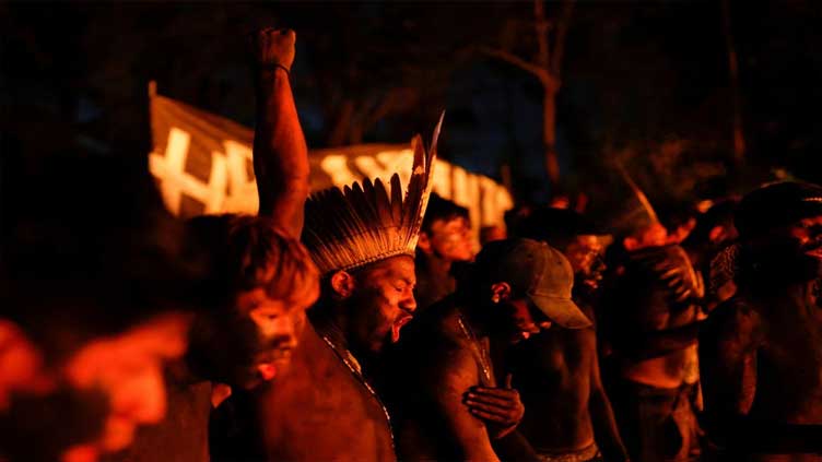 Indigenous groups protest Brazil bill limiting recognition of tribal lands