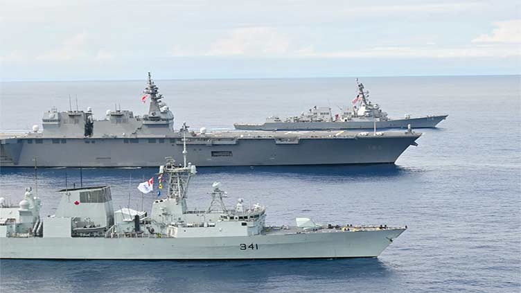 US destroyer, Canadian frigate transit Taiwan Strait - US military