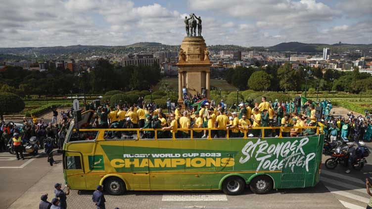 Springbok 'legends' start homecoming World Cup victory tour