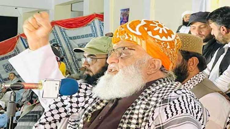 Fazl extends support to Palestinians