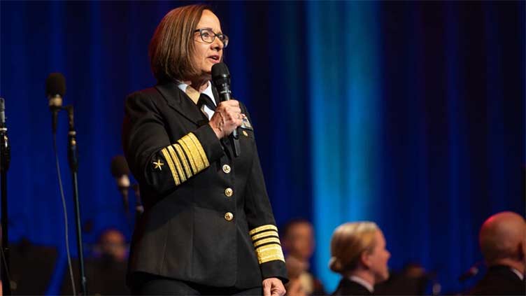 Lisa Franchetti becomes first woman to lead US Navy