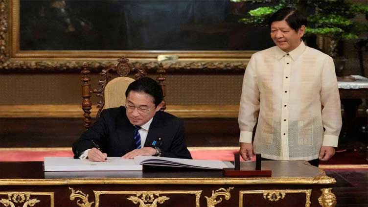 Japan PM Kishida arrives in Philippines on official visit