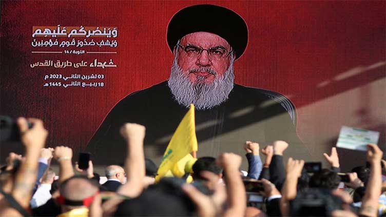Hezbollah leader says Hamas Oct 7 assault was '100pc Palestinian'