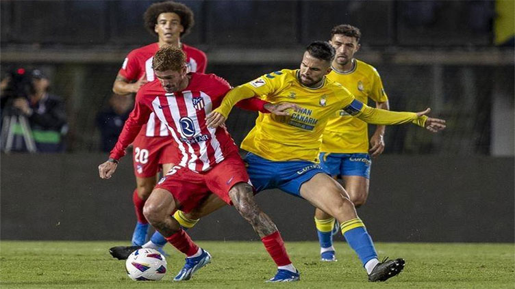 Impressive Las Palmas stun La Liga lead-chasing Atletico