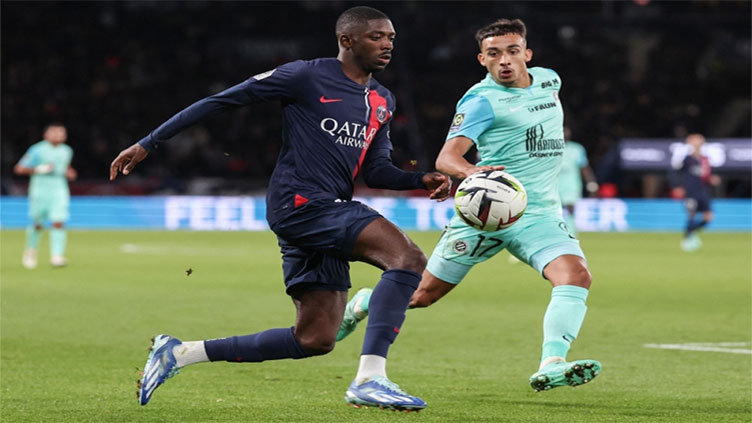 Dembele shines as PSG climb top of Ligue 1