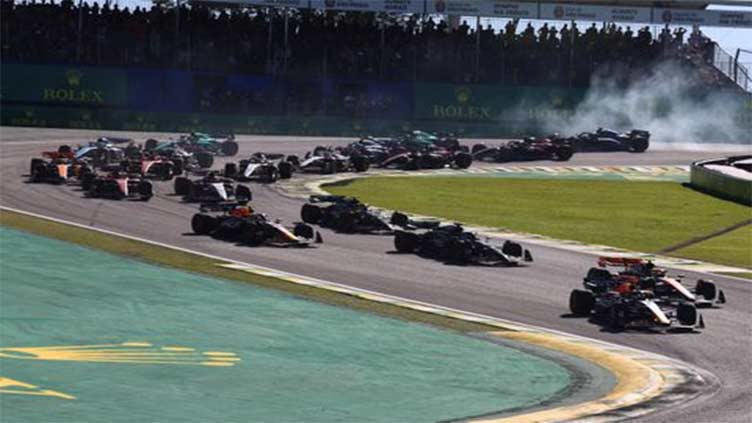 Verstappen wins Sao Paulo sprint race