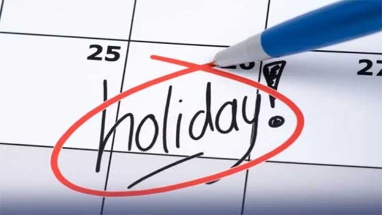 Sindh announces public holidays on Nov 9, 13