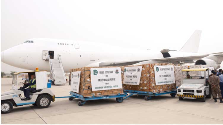 NDMA dispatches second tranche of humanitarian assistance for Palestine