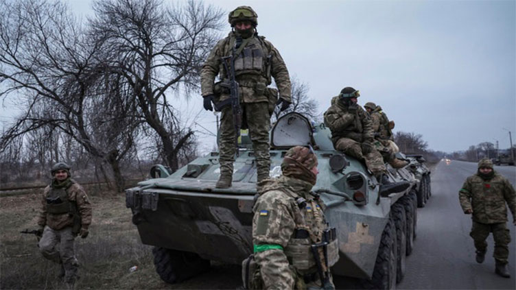 Ukraine says troops repel Russian attacks along front line