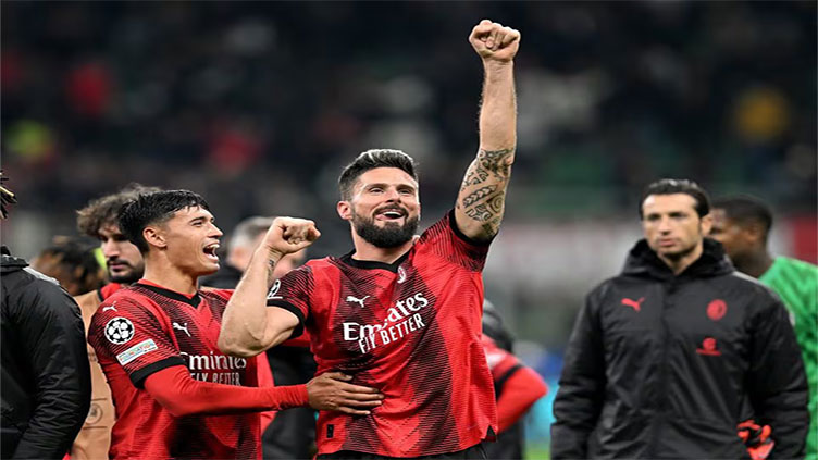 Milan come from behind to beat PSG 2-1 and earn first Group F win