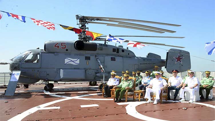 Military-ruled Myanmar hosts joint naval exercise with Russia