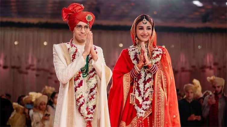 Billionaire banker Uday Kotak's son Jay marries former Miss India Aditi Arya