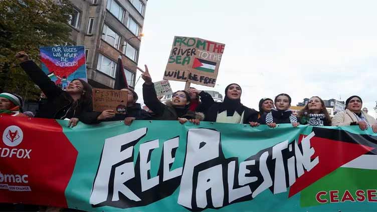 More than 20,000 people join pro-Palestinian rally in Brussels