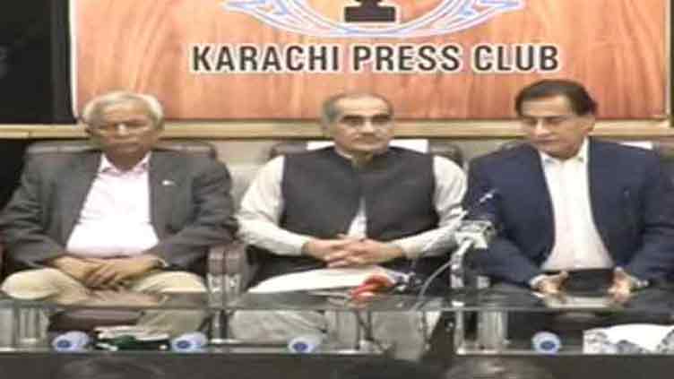 Talks with MQM-P focused on constitutional amendments: Khawaja Saad