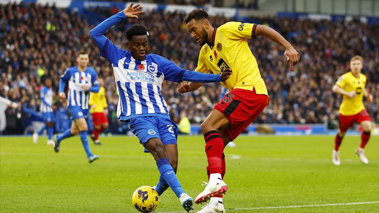 Sheffield United earn 1-1 draw after Brighton reduced to 10 men